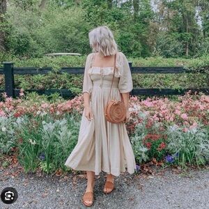 FREE PEOPLE Oasis Midi Dress